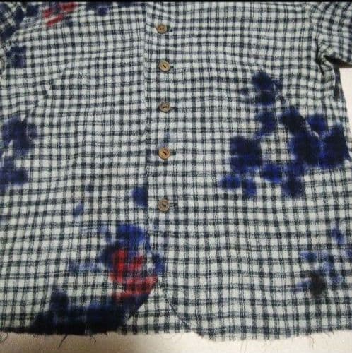 最終値【極美品】45Rフォーティファイブアール薄手ウール長袖ブラウスジャケット３