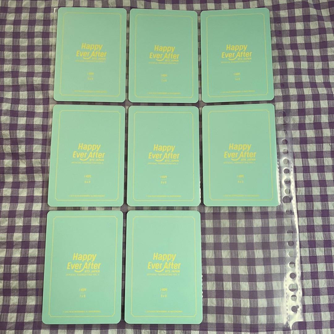 bts ハピエバ ホソク ミニフォト セット
