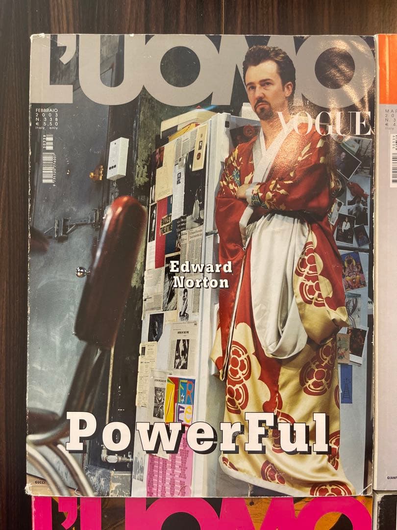 L'UOMO VOGUE 洋雑誌 ファッション雑誌 ③