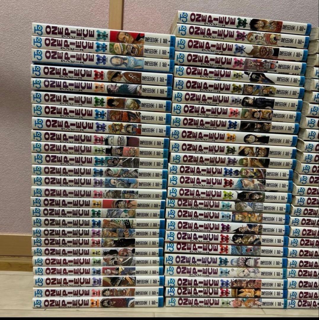 ワンピース 1〜107巻セット まとめ売り 初版多数