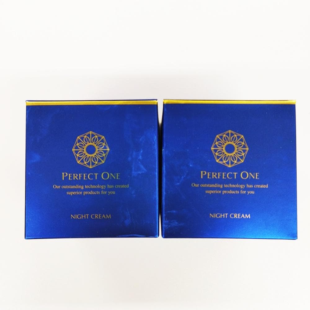 1）【新品未開封】パーフェクトワン　SPナイトクリーム（33g）×2個セット