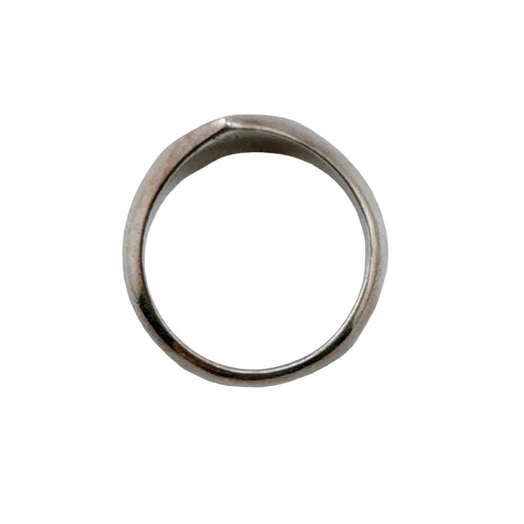 グッチ インターロッキングG ハート リング 11号 Ag925 刻印あり ロゴ