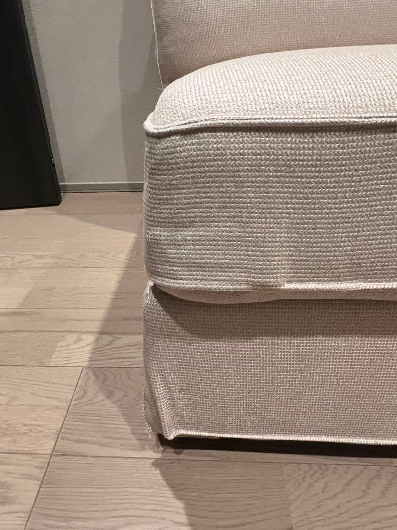 KIVIK シーヴィク 1人掛けソファベッド, トレースンド ライトベージュ