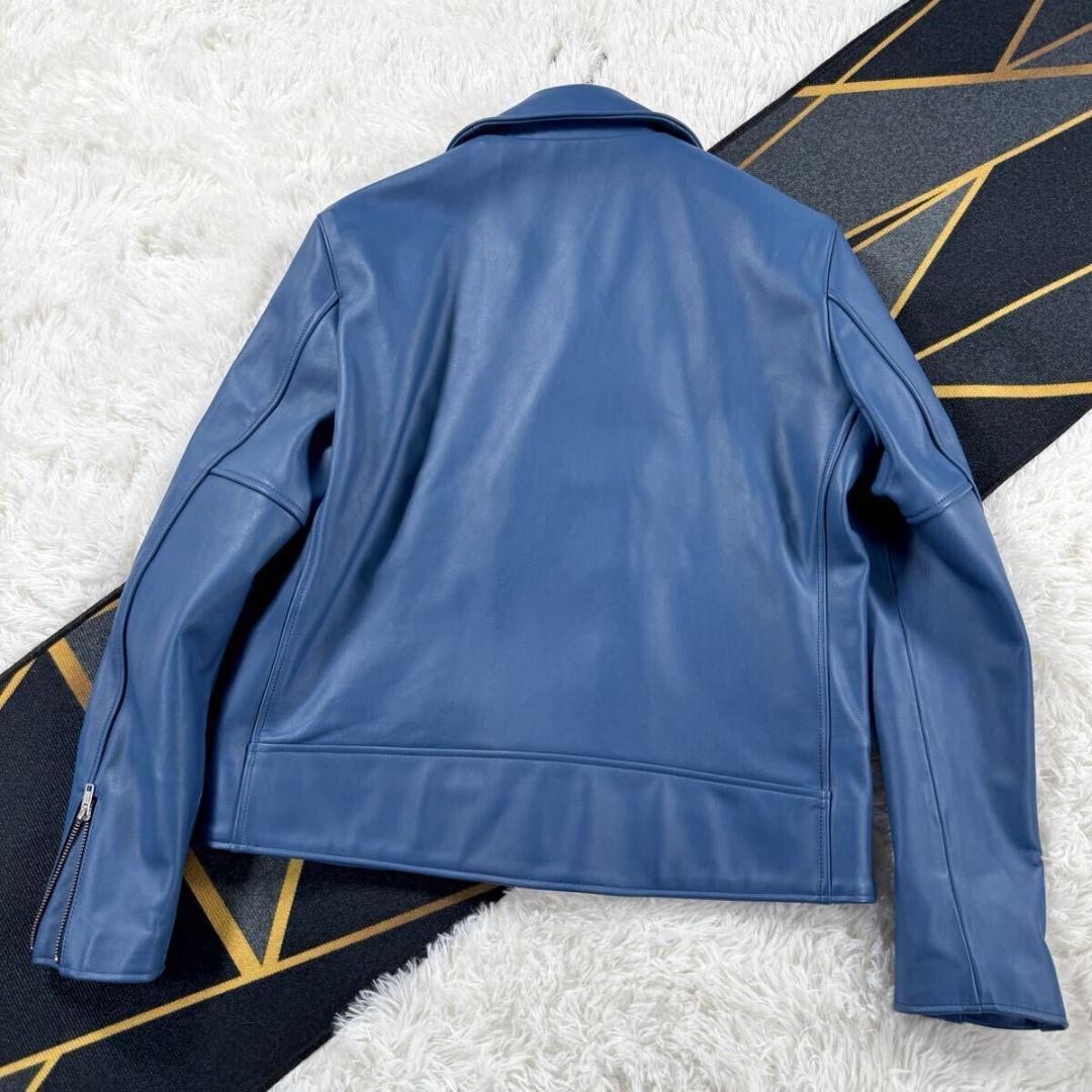 未使用 メンズ ヒステリックグラマー ライダース L 牛革 2017 SS106