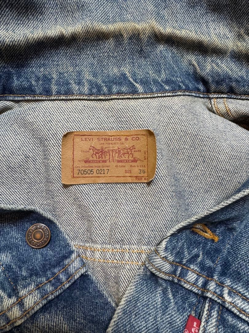 Levi’s リーバイス 70505 デニムジャケット USA製 36
