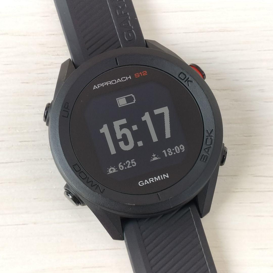 GARMIN　Approach　S12　GPSナビ 社外ケーブル付き　稼働品