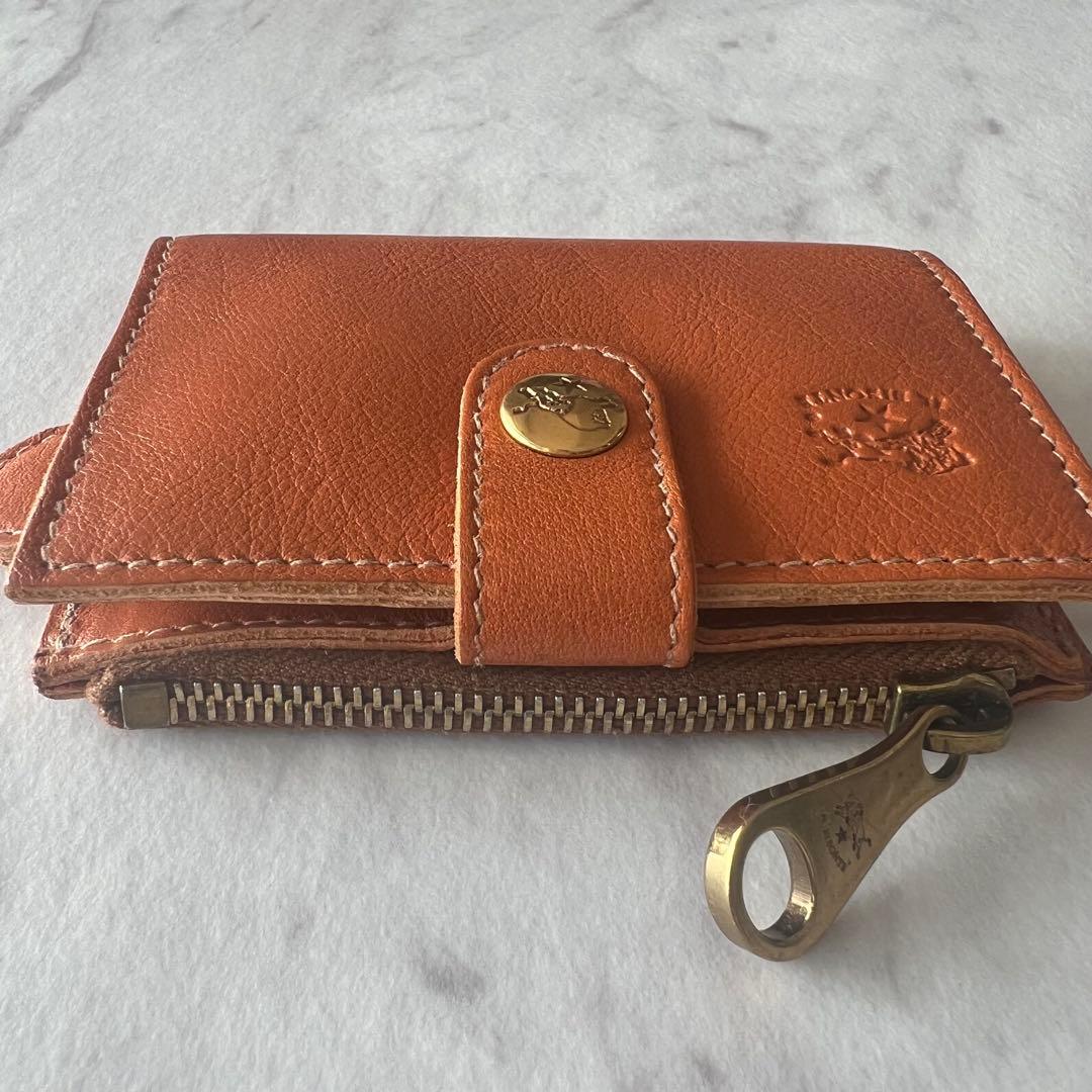 IL BISONTE ブラウンキーケース