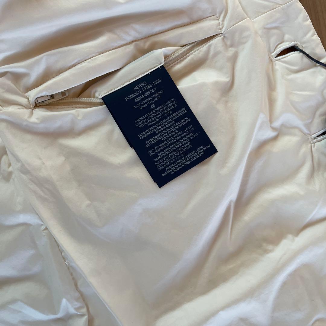 【新品未使用】HERNO ヘルノ ダウンベスト ベスト 48