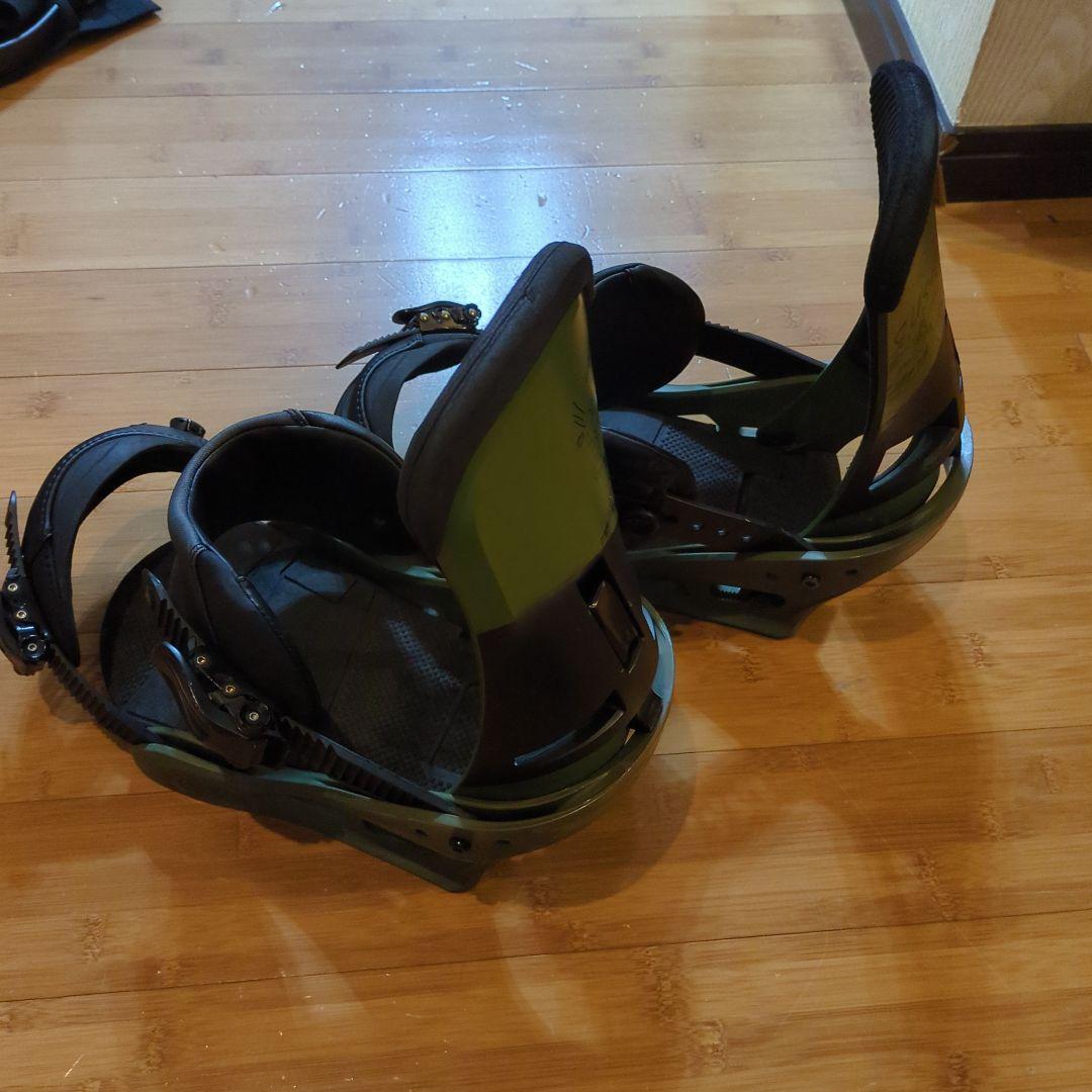 BURTON CUSTOM ビンディング オリーブグリーン Ｍサイズ