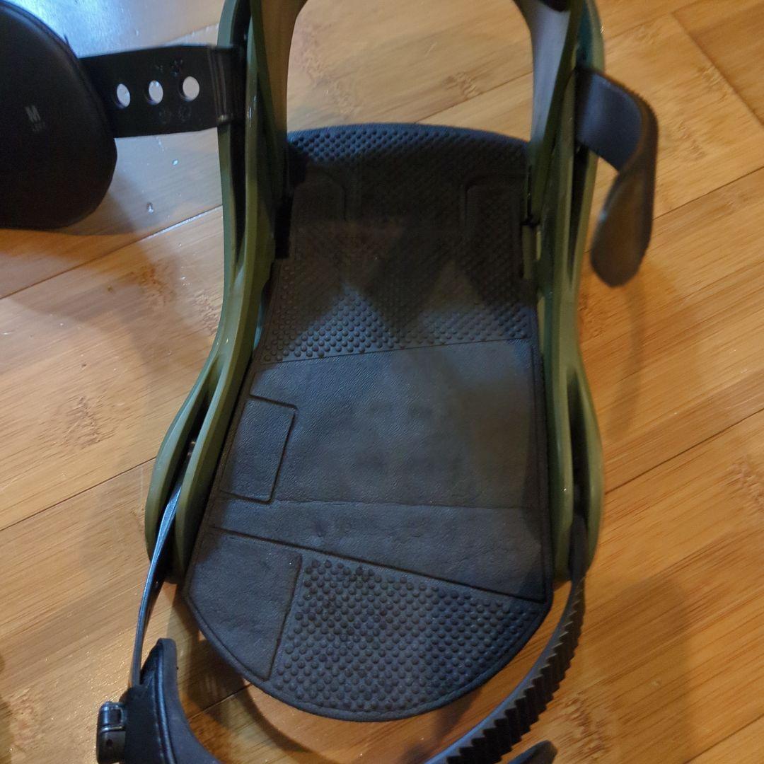 BURTON CUSTOM ビンディング オリーブグリーン Ｍサイズ