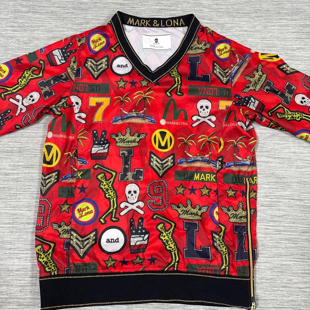 MARK&RONA マークアンドロナ　ナイロンプルオーバーブルゾン