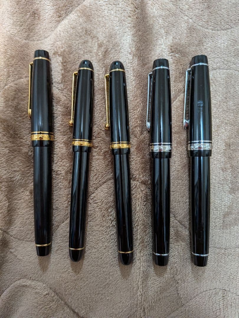 PILOTカスタムヘリテイジ912ジャスタス95カスタム74万年筆 5本セット