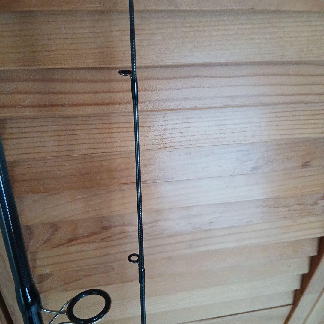 エギングロッド カーボン製 ブラック/グリーン