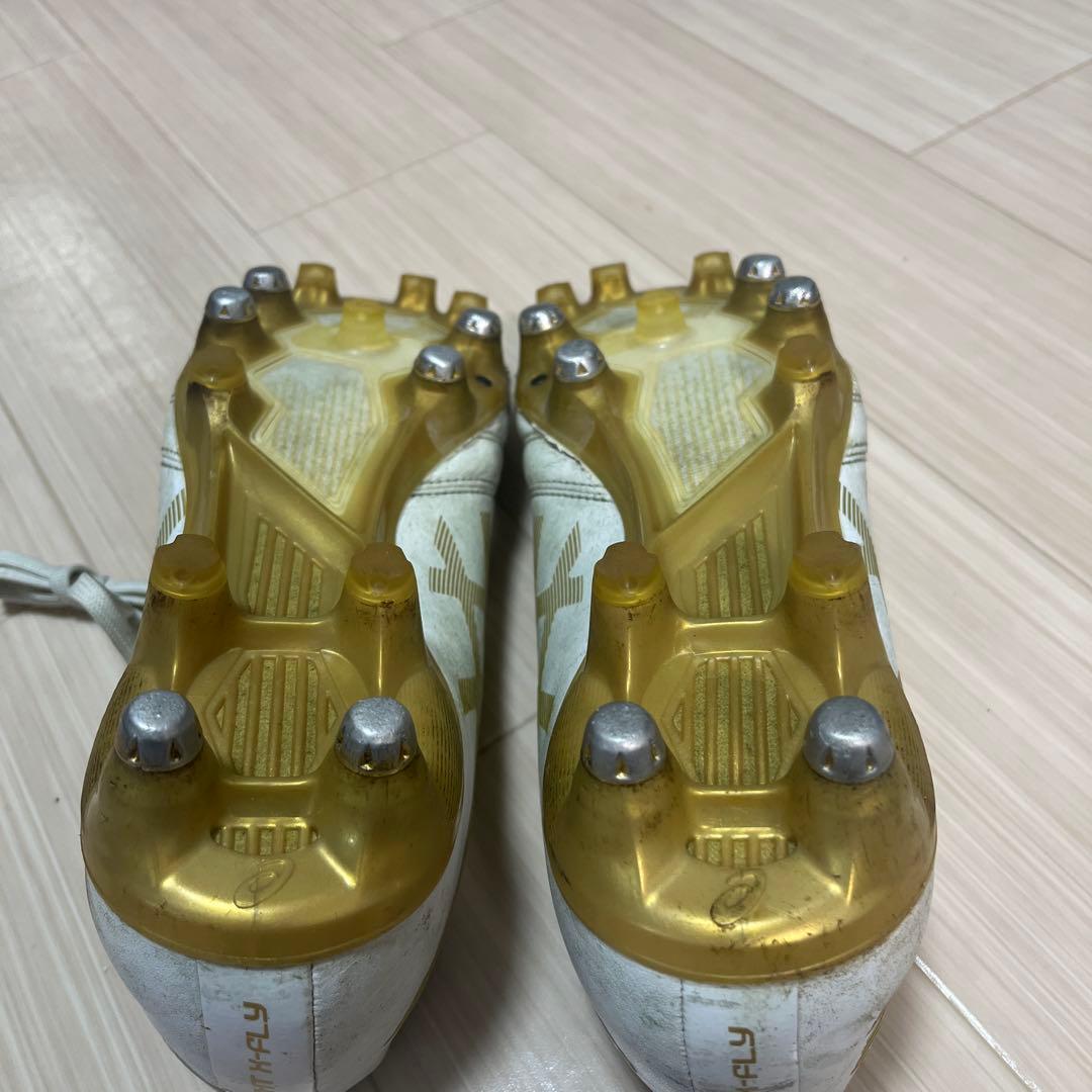 取り替え式 asics DS LIGHT X-FLY PRO ST ゴールド