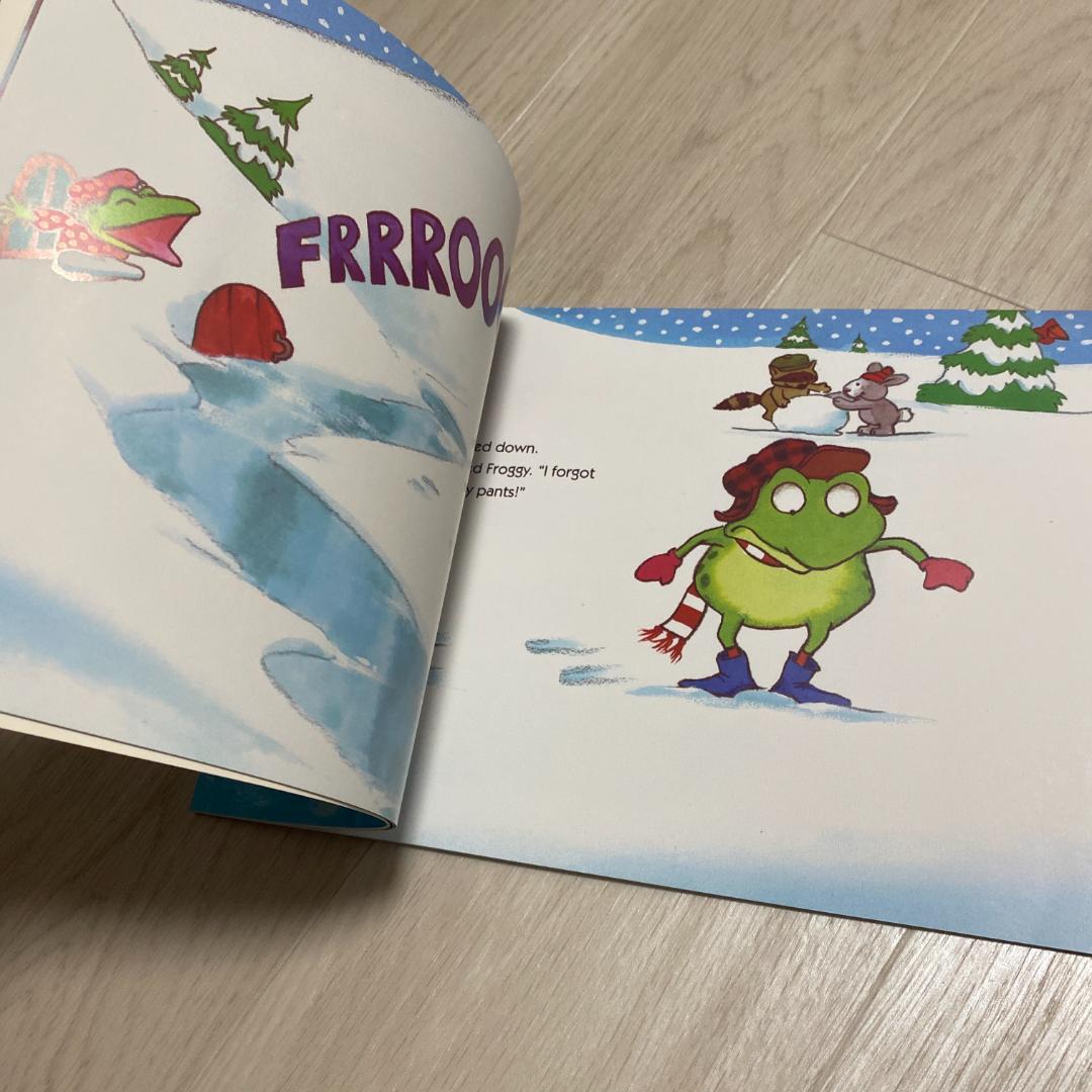 144 Froggy Gets Dressed英語音声絵本