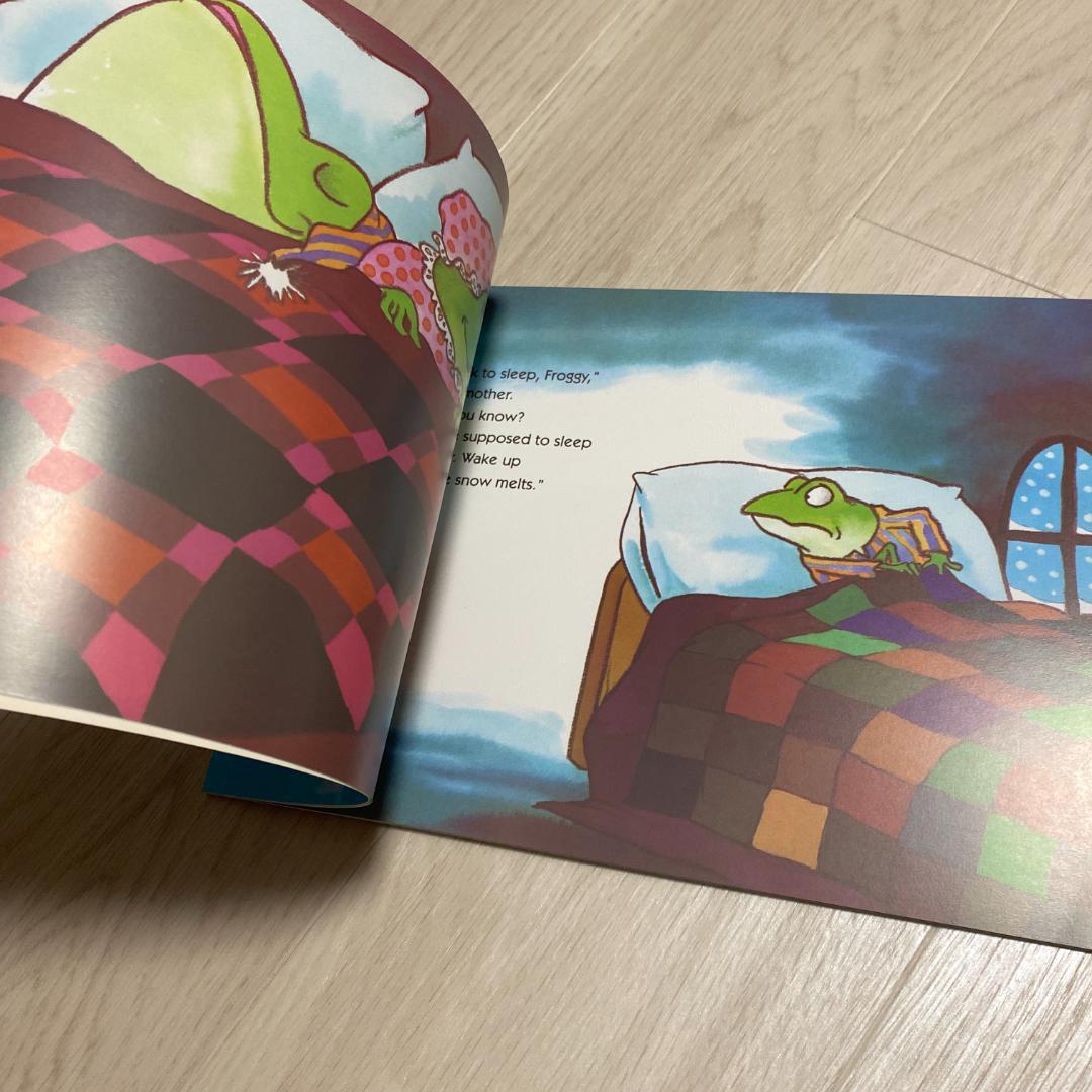 144 Froggy Gets Dressed英語音声絵本