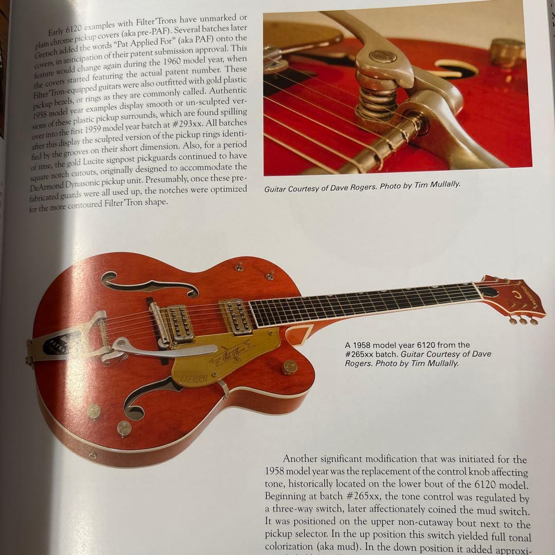 GRETSCH 6120 写真集　BRIAN SETZER グレッチ