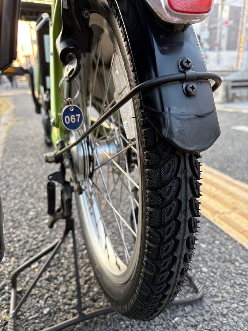 067中古YAMAHA電動アシスト自転車　8.7Ah 大阪