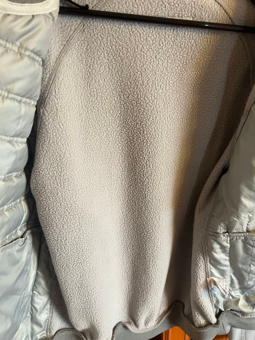 極美品　JACK BUNNY グレー パデッドジャケット