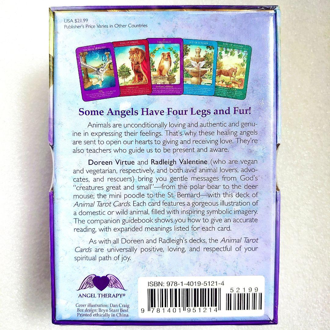 正規品 新品未開封 英語版 アニマルタロットカード フェアリータロットカード