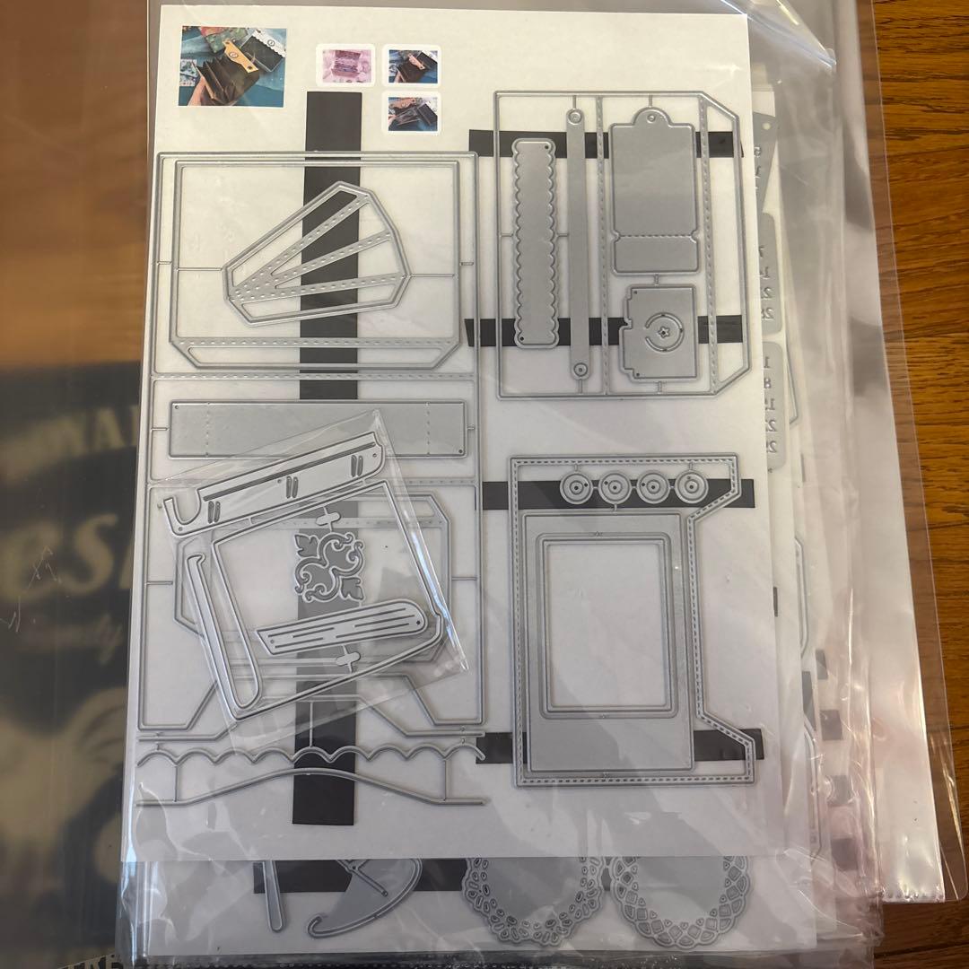 【大量のダイカット付き】【未使用】ダイカットマシン　本体ビッグショット