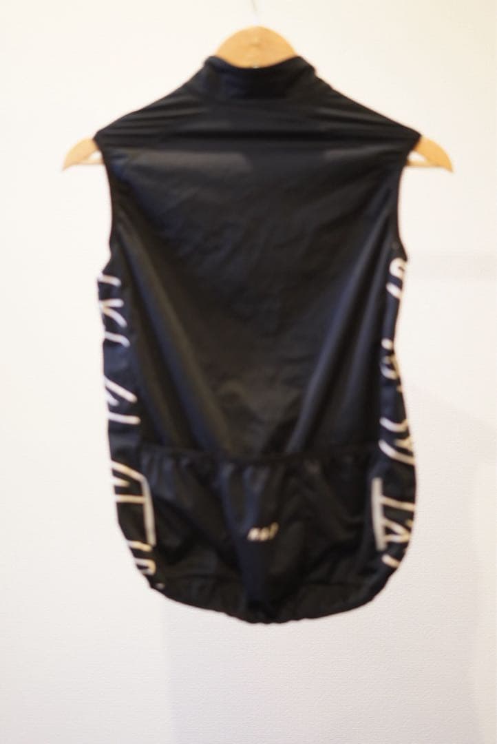  黒 サイクルベスト　ジレ