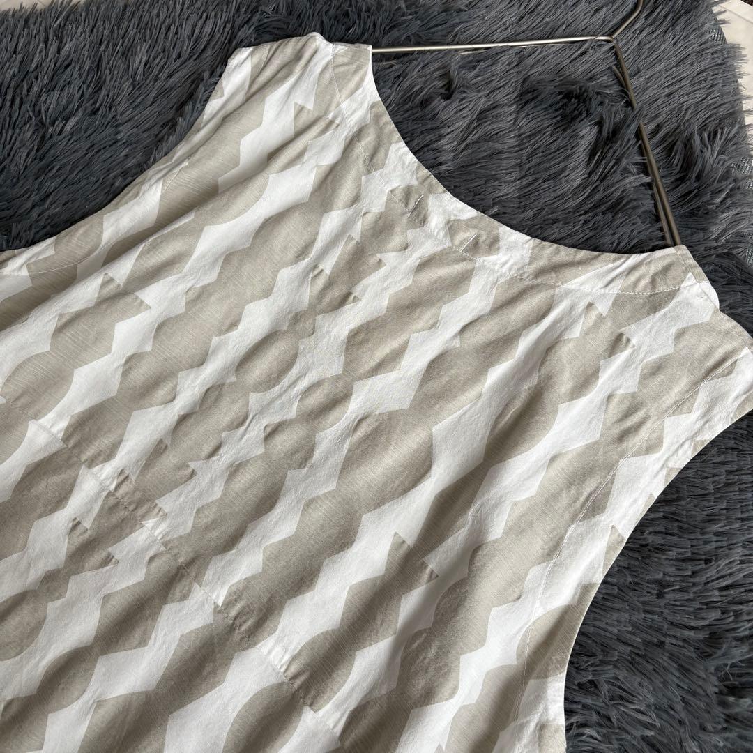 新品✨Plantation YOORYUU柄Aラインロングワンピース 日本製 2