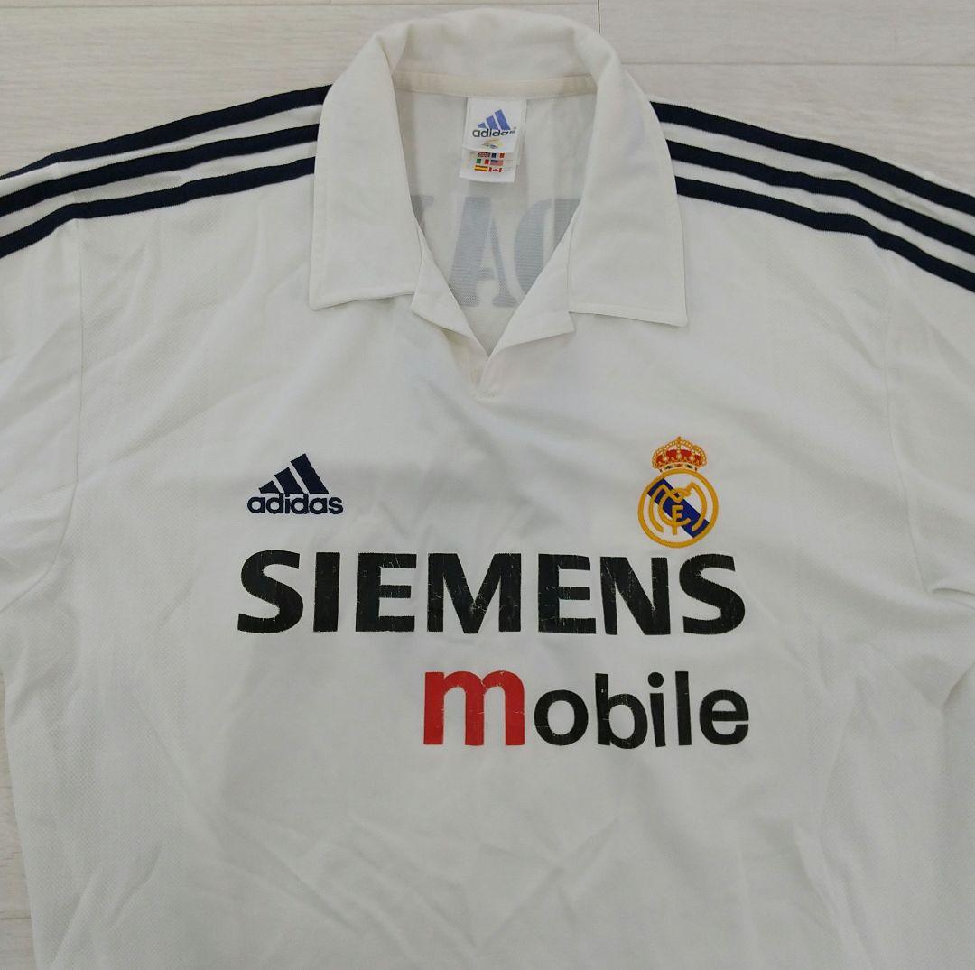 H920 レアル・マドリード ジダン 5 ユニフォーム 2002 adidas