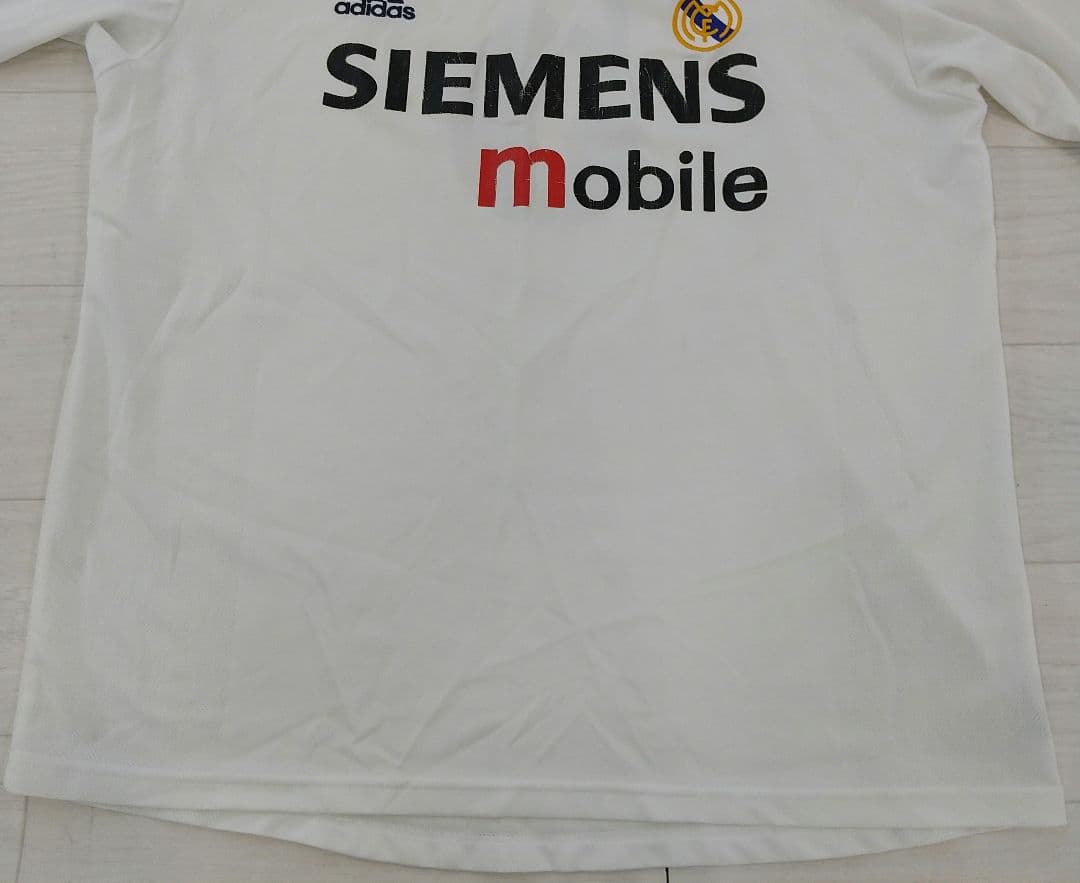 H920 レアル・マドリード ジダン 5 ユニフォーム 2002 adidas