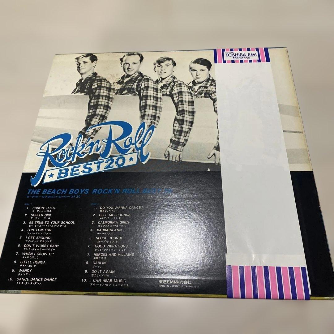 レコード4枚/ビーチボーイズ&ブルースジョンストン マイクラブ&ビーチボーイズ