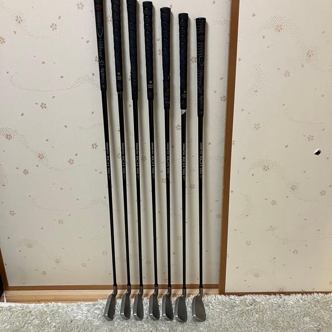 名器 希少 キャロウェイ ビッグバーサ アイアン 7本セット ゴルフ