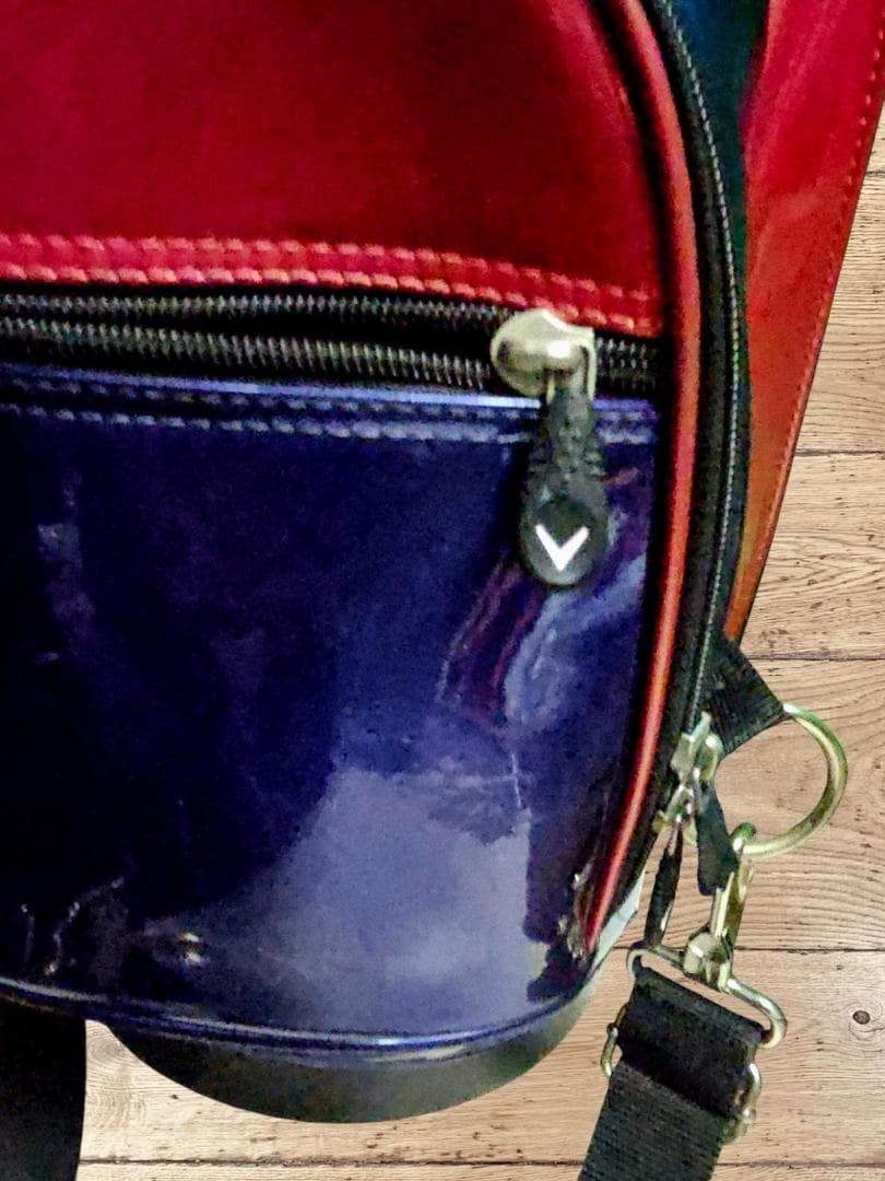 送料無料/美品Callaway Big Bertha エナメル高級キャディバッグ