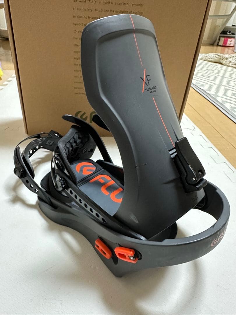 FLUX XF ビンディング ダークグレー　dark gray S サイズ