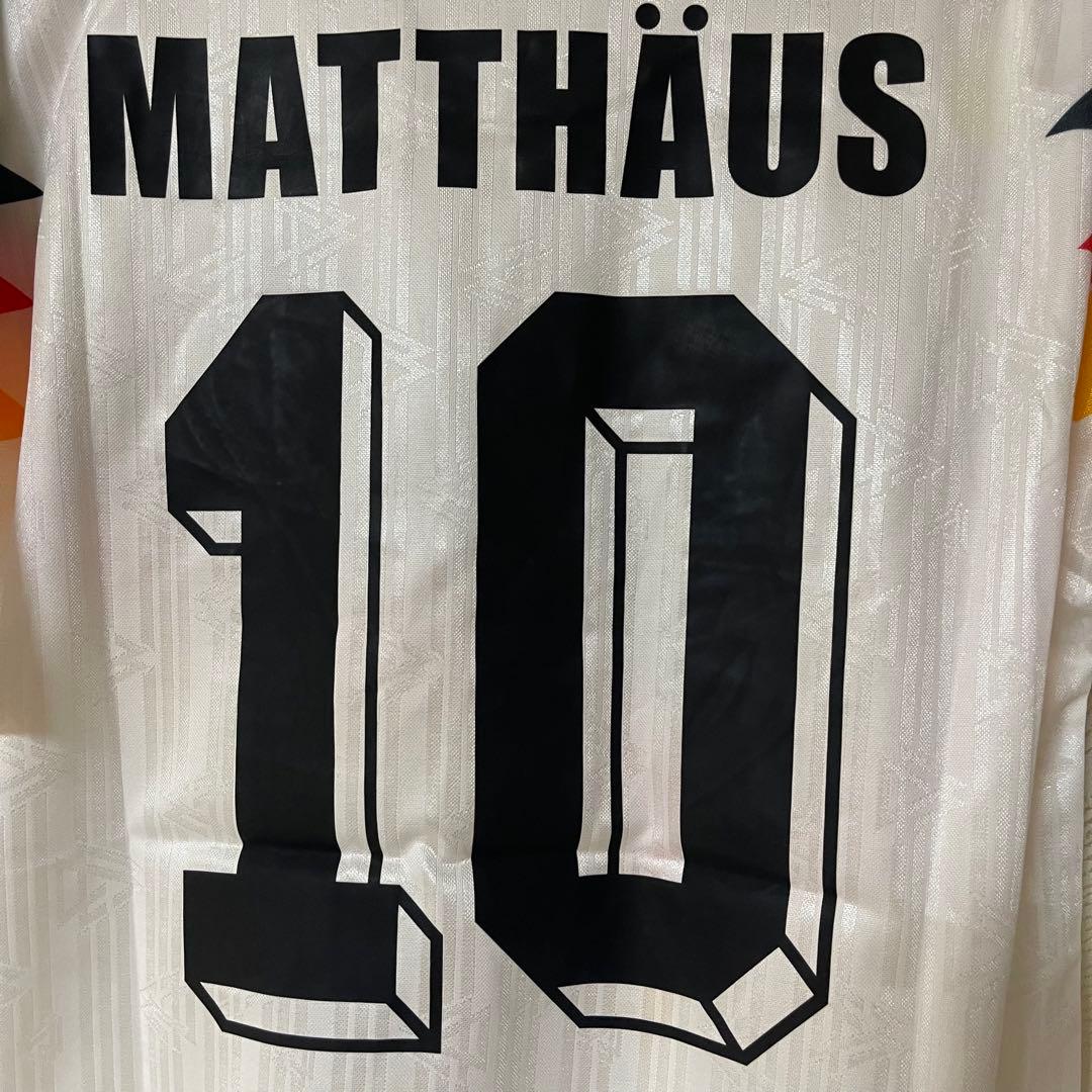 ドイツ代表1990年マテウスホームユニフォームfootballadidas