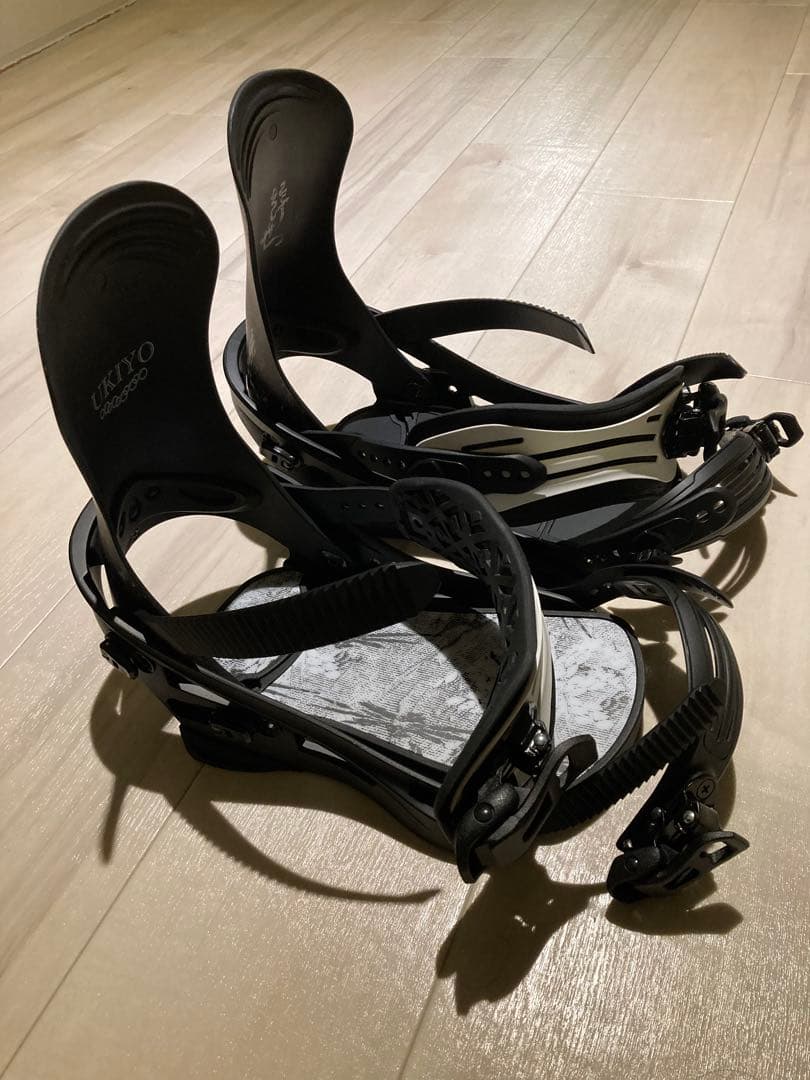 FLUX × UKIYO スノーボード ビンディング ブラック 新品