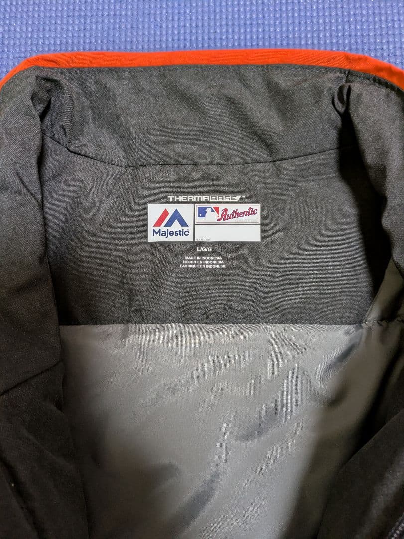 (美品)サンフランシスコ ジャイアンツmajesticスタジャン　日本サイズLL