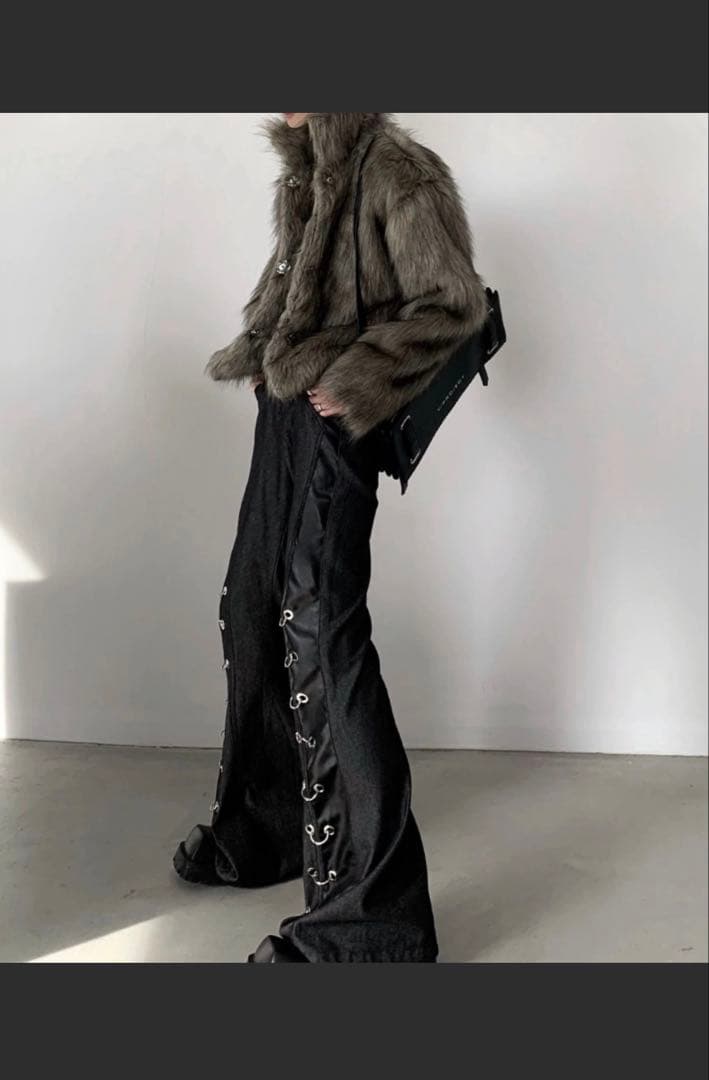 otteベージュ ファージャケット