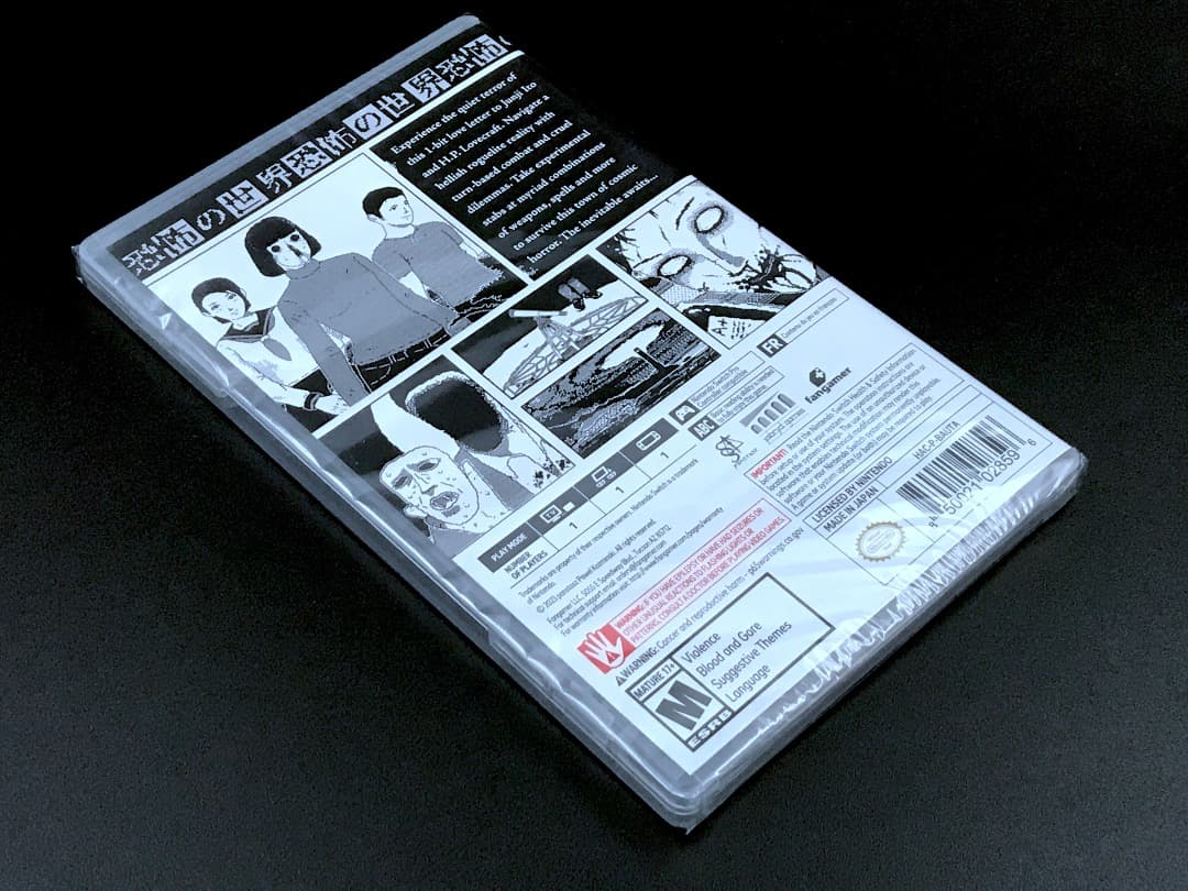 World of Horror Switch 北米版 新品未開封 恐怖の世界