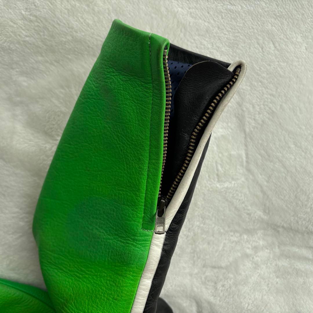 極希少✨Kawasaki 　レザー　Ninja ライダースジャケット　L