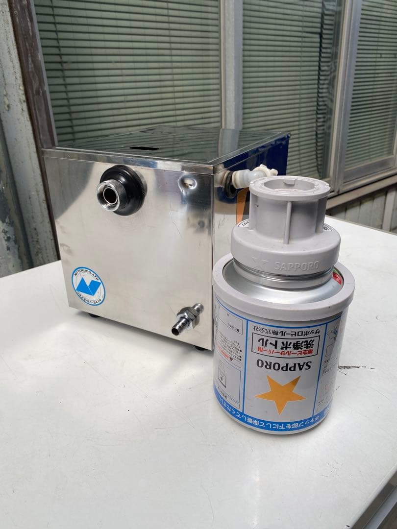 氷冷式生ビールサーバー　洗浄樽付　ニットクHP-1S