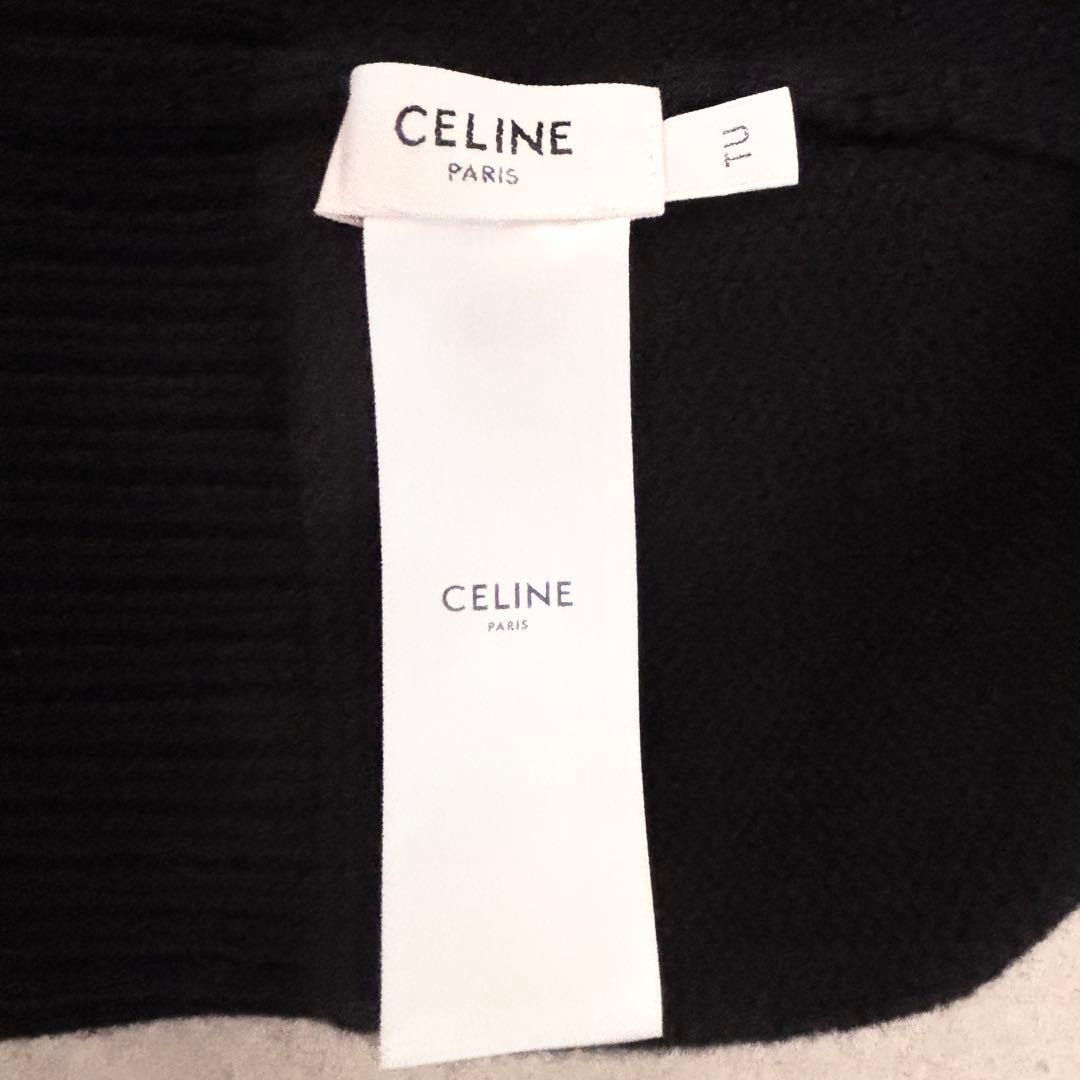【未使用級】CELINE トリオンフ ニット帽 カシミヤ混合 BTS テテ着用