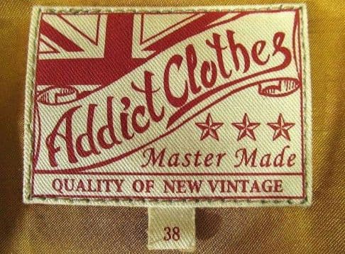 ADDICT CLOTHES AD08 DEER SUEDE グラナダジャケット