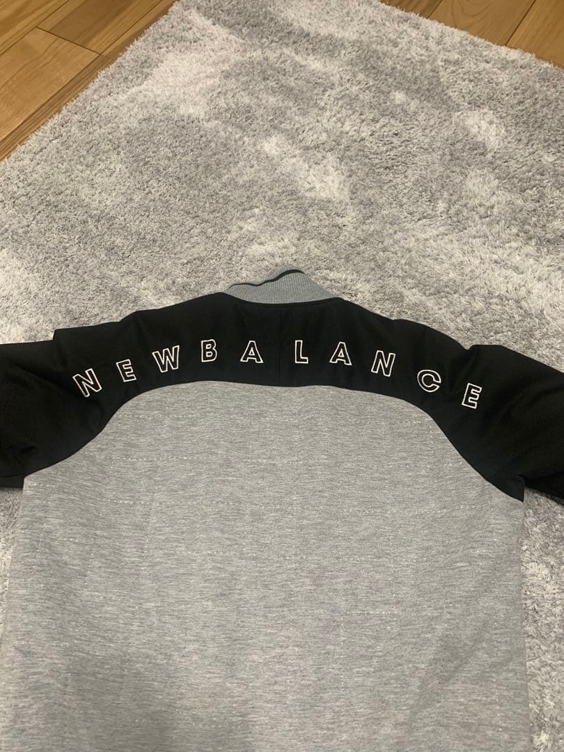 New Balance メンズジャケット グレー/ブラック