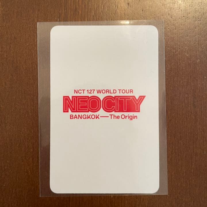 nct127 バンコク ジャニー トレカ