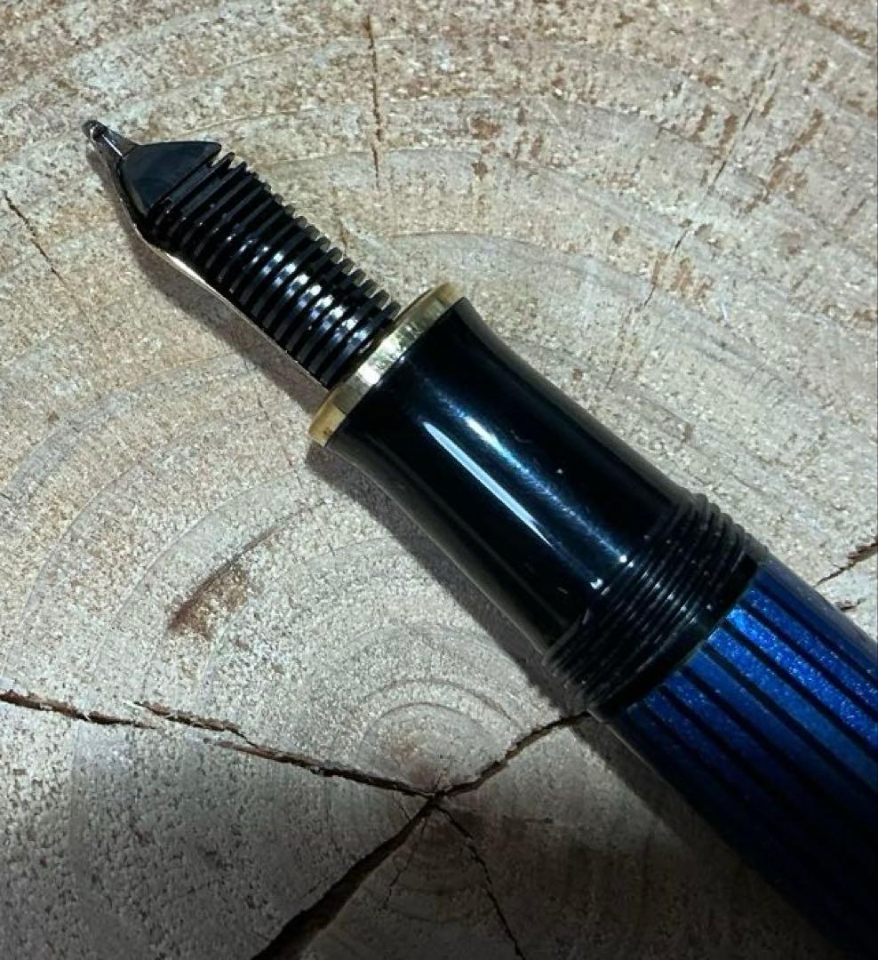 ペリカン Pelikan スーベレーン M400 ブルー縞 万年筆 M