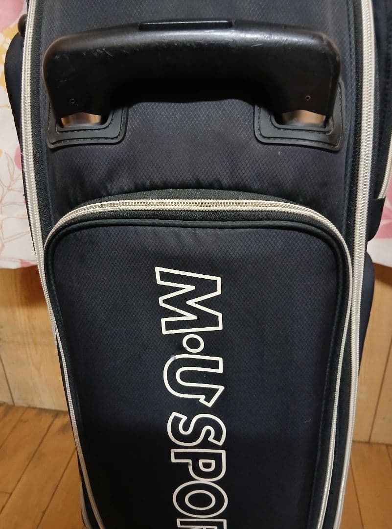 『特価』M-U SPORTS キャディバッグ ブラック　美品です！