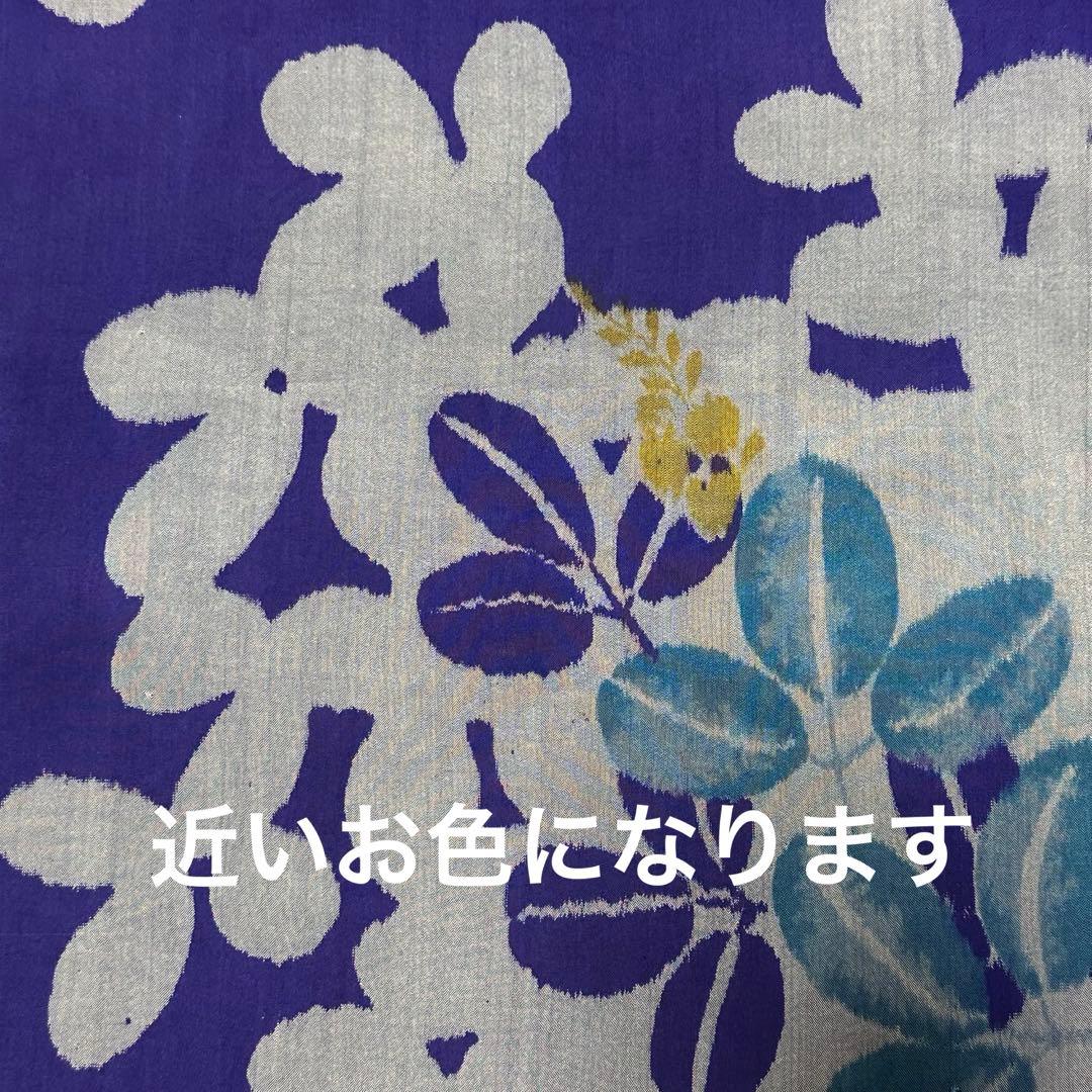 着物リメイク 銘仙からピンタックのゆったりワンピース