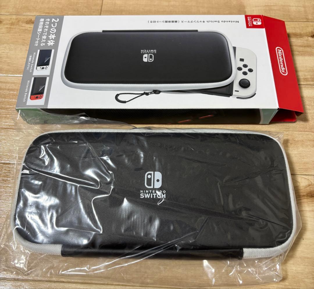 Nintendo Switch本体　付属品完備品　未使用純正キャリングケース付き