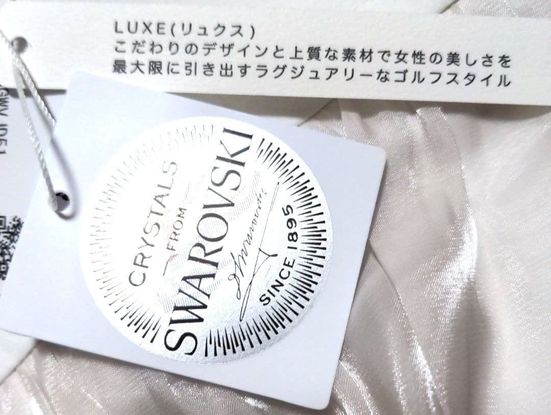 新品　デサントゴルフ　スカート風ショートパンツSS　白定価27500円