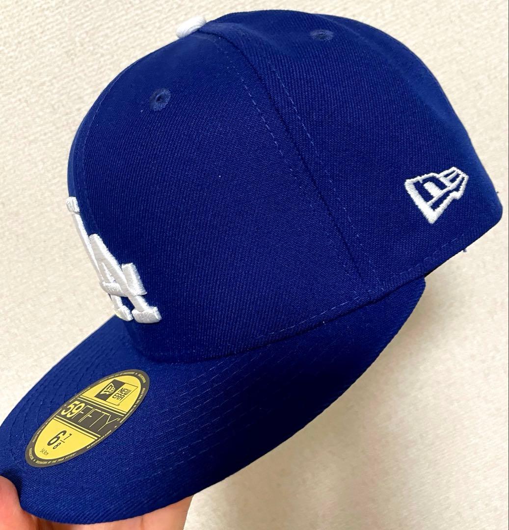 ドジャーズ　New Era 59FIFTY キャップ ブルー【新品】2025年